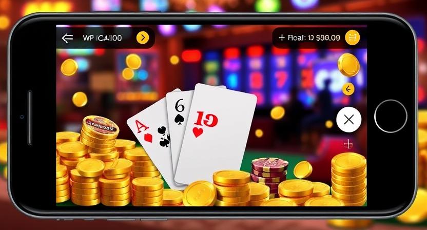 ek777 mobile casino app interface